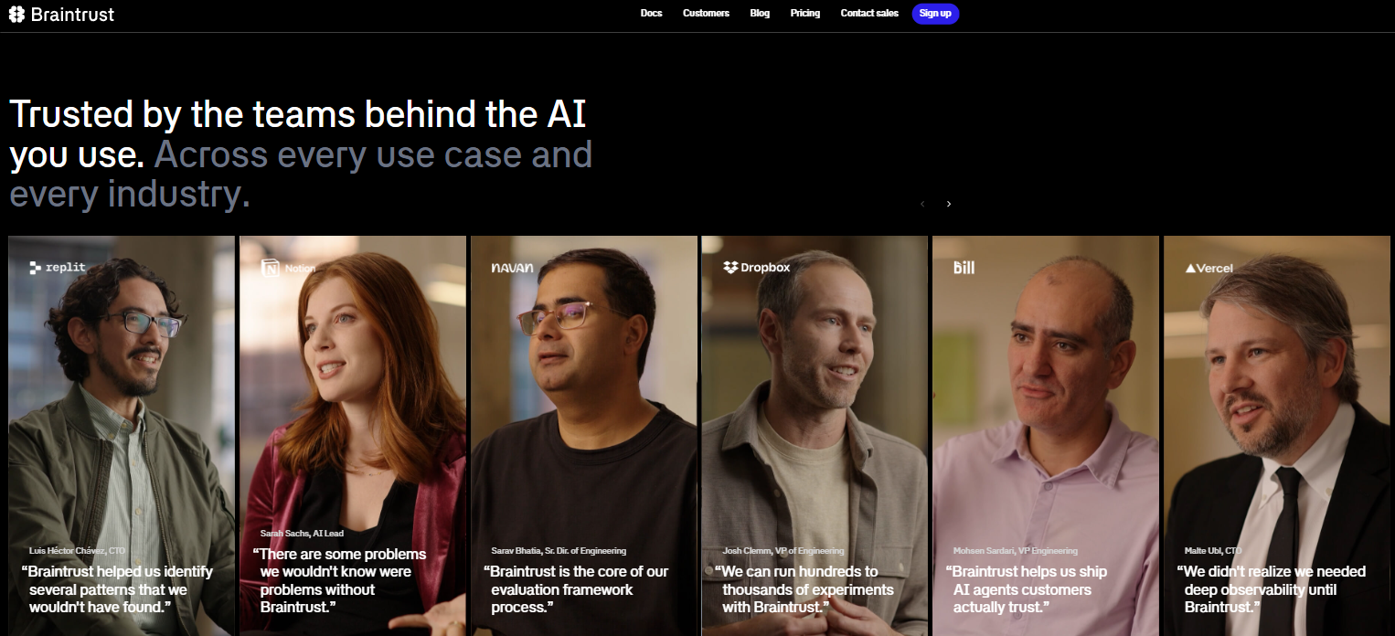 Braintrust platform